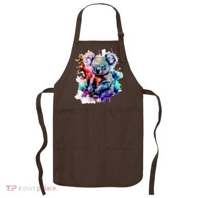 Water Color Koala Apron