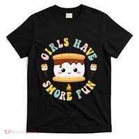 Women Camping Kawaii Smores Have Smore Kids Camping T-Shirt thumb 0