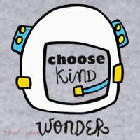 Wonder Choose Kind Auggie Choose Kind Space Helmet Women's Sweatshirt thumb 2