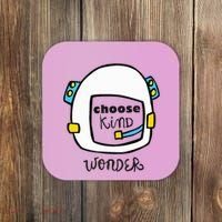 Wonder Choose Kind Auggie Choose Kind Space Helmet Coaster thumb 0
