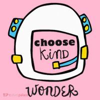 Wonder Choose Kind Auggie Choose Kind Space Helmet Coaster thumb 2