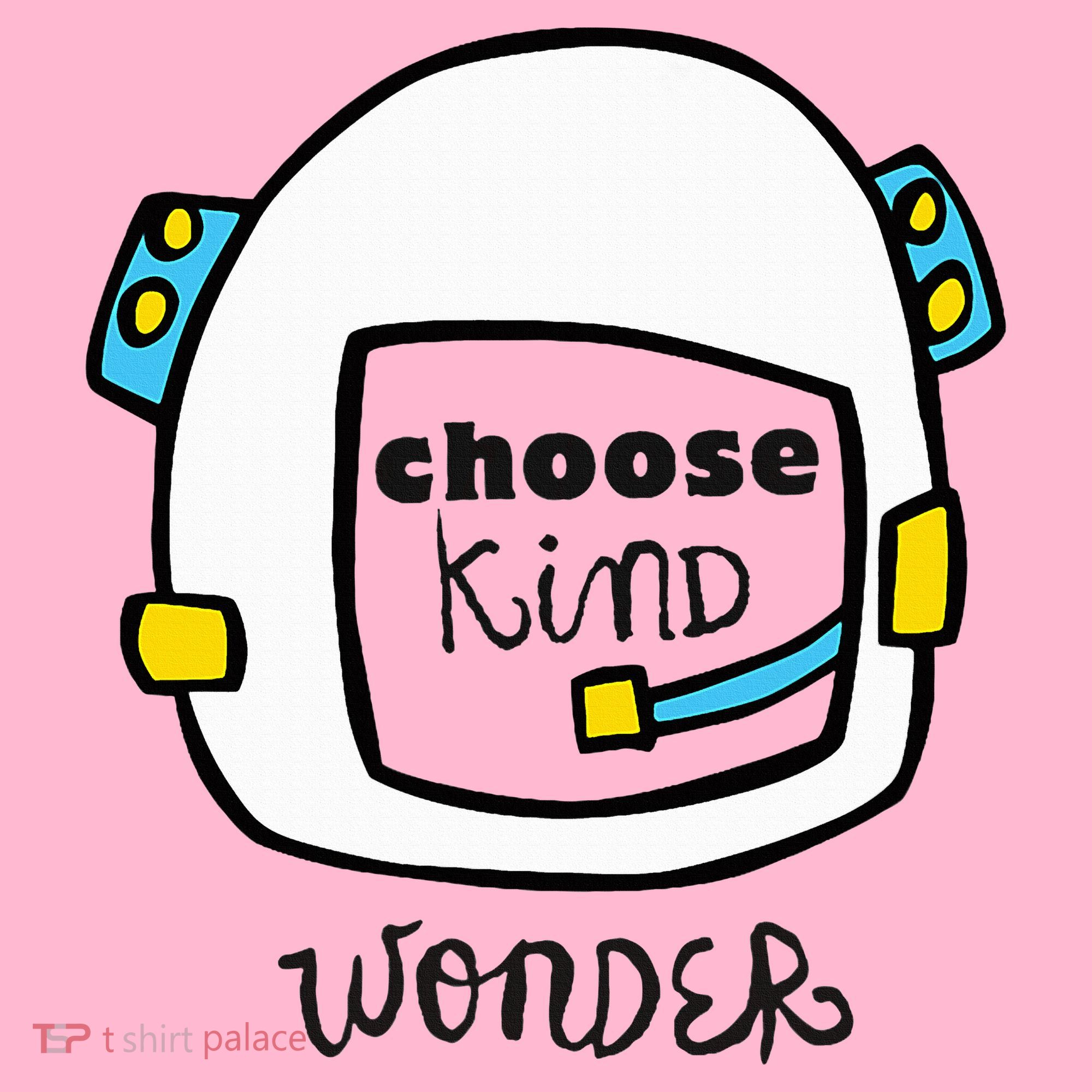Wonder Choose Kind Auggie Choose Kind Space Helmet Coaster