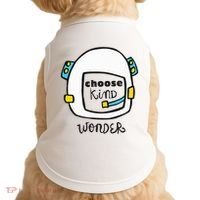 Wonder Choose Kind Auggie Choose Kind Space Helmet Doggie Tank thumb 0