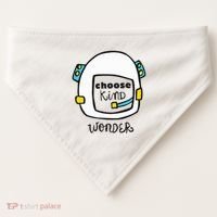 Wonder Choose Kind Auggie Choose Kind Space Helmet USA-Made Doggie Bandana thumb 0