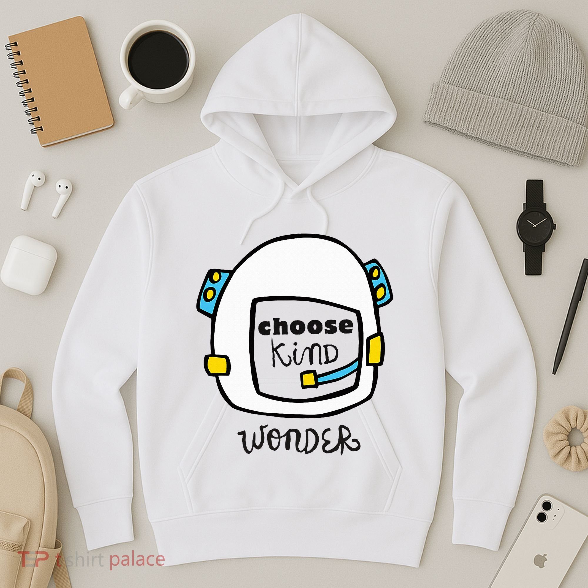 Wonder Choose Kind Auggie Choose Kind Space Helmet Hoodie