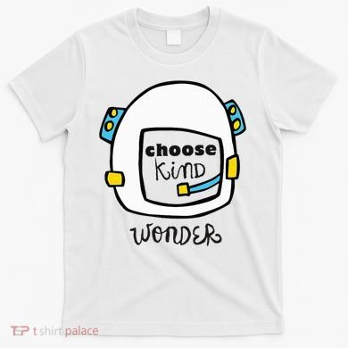 Wonder Choose Kind Auggie Choose Kind Space Helmet T-Shirt