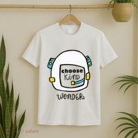 Wonder Choose Kind Auggie Choose Kind Space Helmet T-Shirt thumb 2
