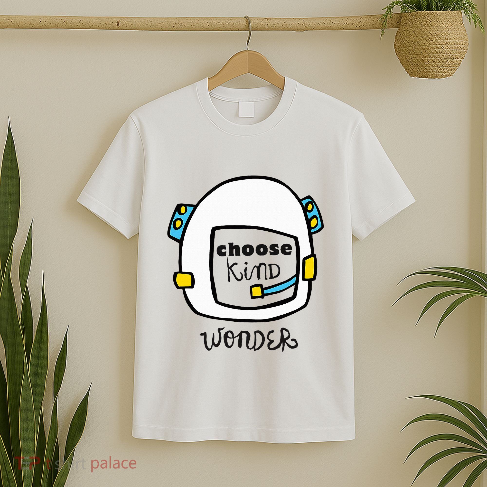 Wonder Choose Kind Auggie Choose Kind Space Helmet T-Shirt
