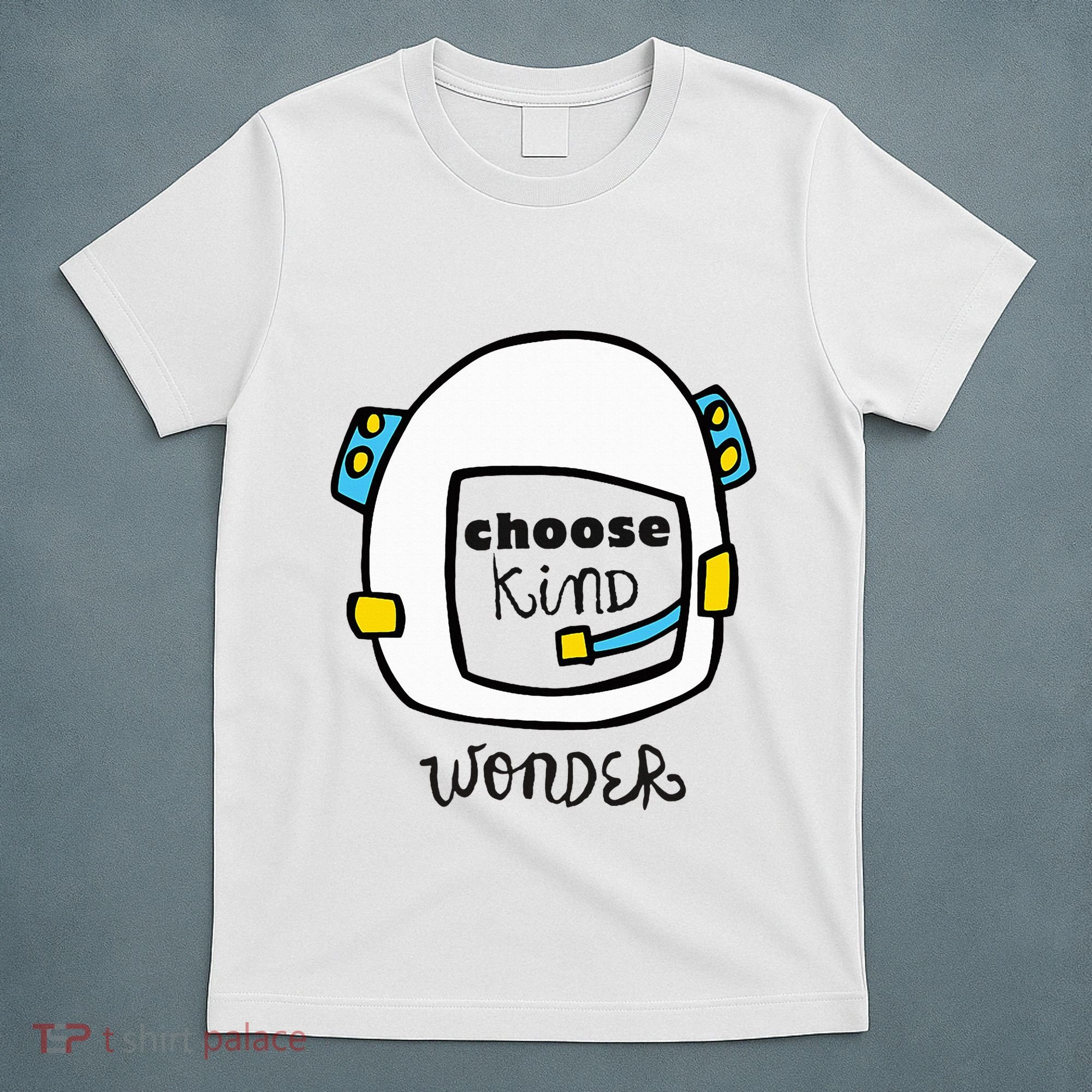 Wonder Choose Kind Auggie Choose Kind Space Helmet T-Shirt