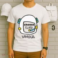 Wonder Choose Kind Auggie Choose Kind Space Helmet T-Shirt thumb 6