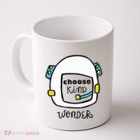 Wonder Choose Kind Auggie Choose Kind Space Helmet Coffee Mug thumb 0