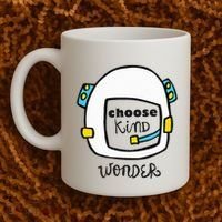 Wonder Choose Kind Auggie Choose Kind Space Helmet Coffee Mug thumb 2