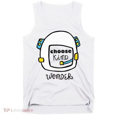 Wonder Choose Kind Auggie Choose Kind Space Helmet Tank Top