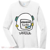 Wonder Choose Kind Auggie Choose Kind Space Helmet Women's Long Sleeve Shirt thumb 0