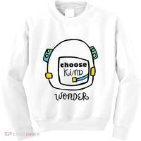 Wonder Choose Kind Auggie Choose Kind Space Helmet Kids Sweatshirt thumb 0