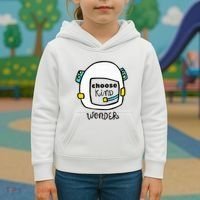 Wonder Choose Kind Auggie Choose Kind Space Helmet Kids Hoodie thumb 3
