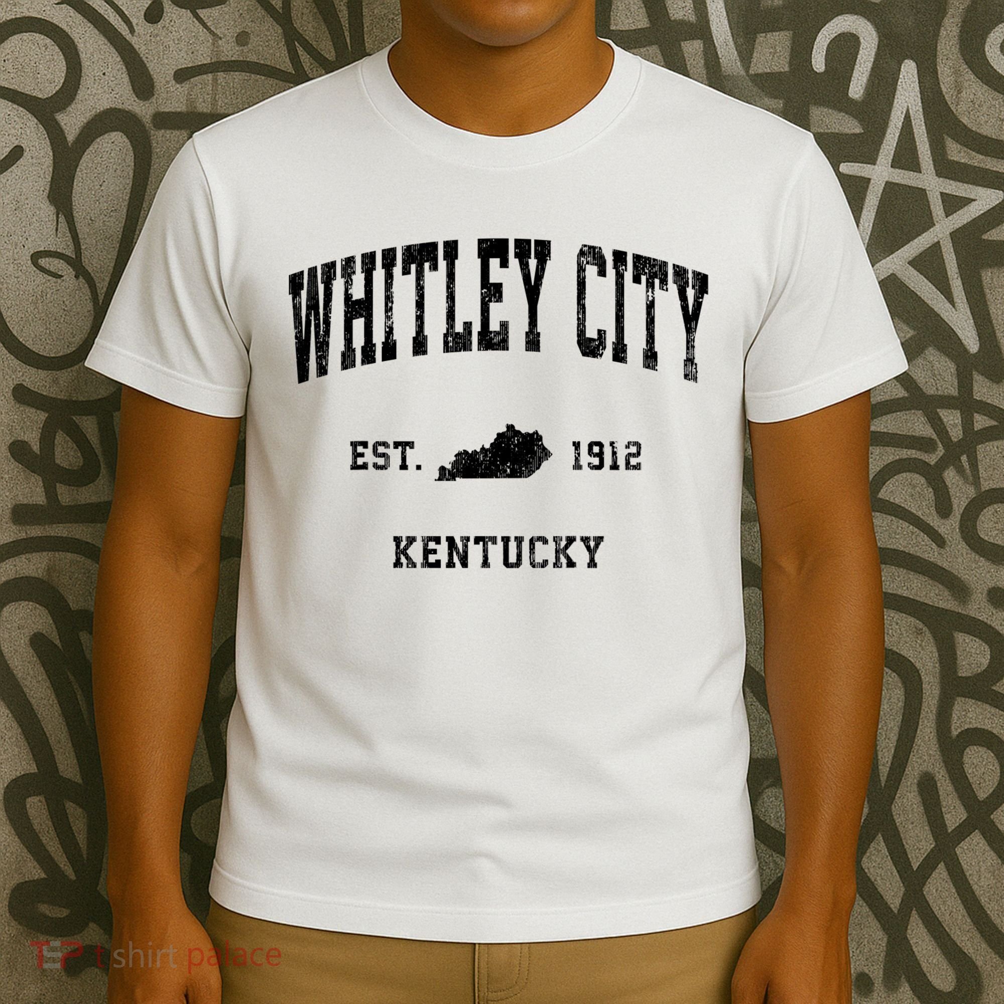 Whitley City Kentucky KY Vintage Athletic Sports T-Shirt