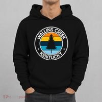 Wallins Creek Kentucky Ky Usa City Pride Tree Sunset Hoodie thumb 0