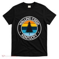 Wallins Creek Kentucky Ky Usa City Pride Tree Sunset T-Shirt thumb 0