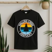 Wallins Creek Kentucky Ky Usa City Pride Tree Sunset T-Shirt thumb 2