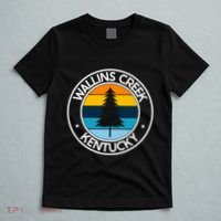 Wallins Creek Kentucky Ky Usa City Pride Tree Sunset T-Shirt thumb 5