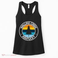 Wallins Creek Kentucky Ky Usa City Pride Tree Sunset Women's Tank Top thumb 0