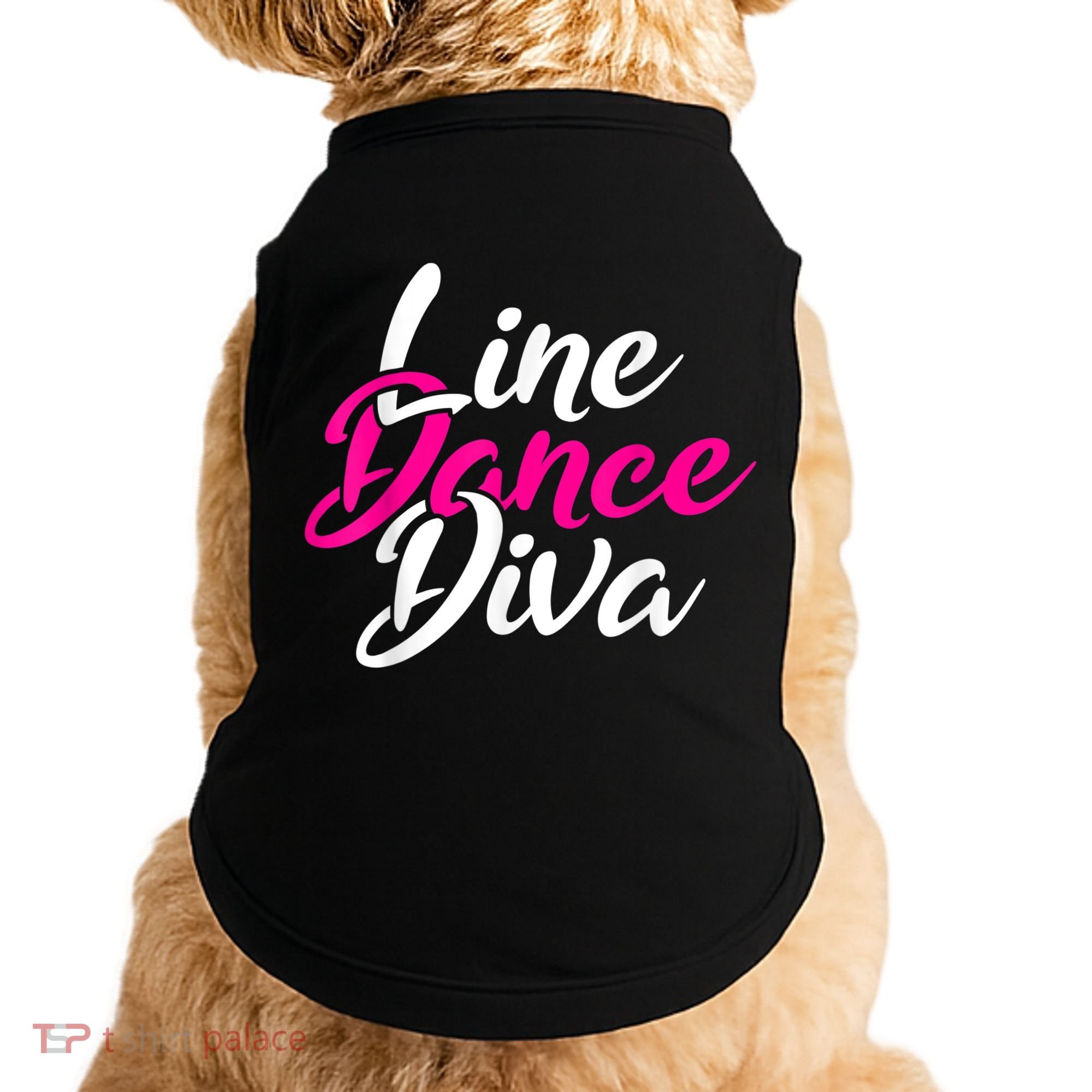 Western Country Line Dancing Diva Women Line Dance Doggie Tank