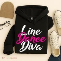 Western Country Line Dancing Diva Women Line Dance Hoodie thumb 4