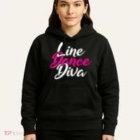Western Country Line Dancing Diva Women Line Dance Hoodie thumb 5