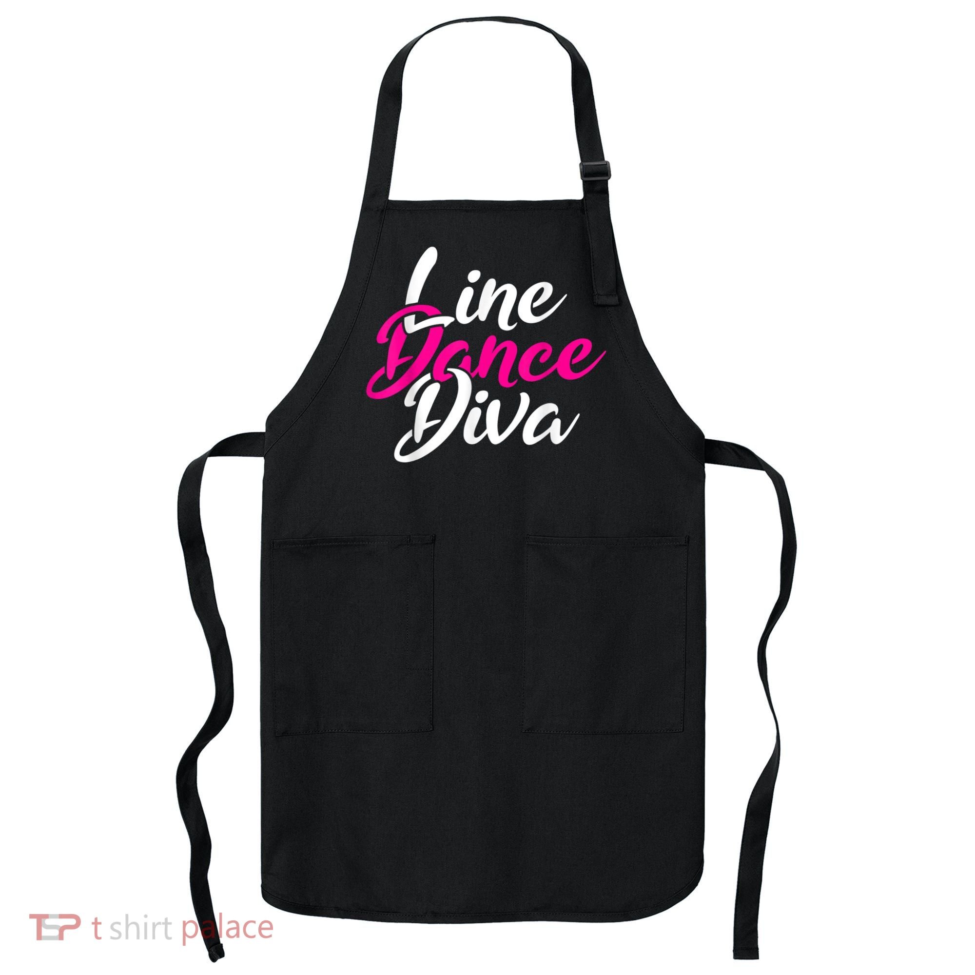 Western Country Line Dancing Diva Women Line Dance Apron