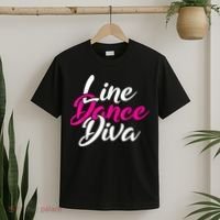 Western Country Line Dancing Diva Women Line Dance T-Shirt thumb 2