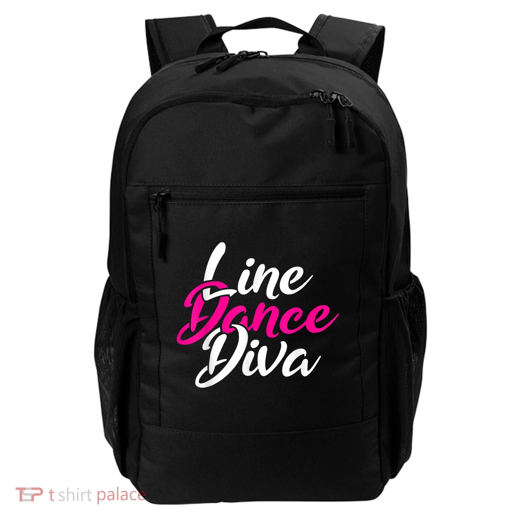 Western Country Line Dancing Diva Women Line Dance Backpack