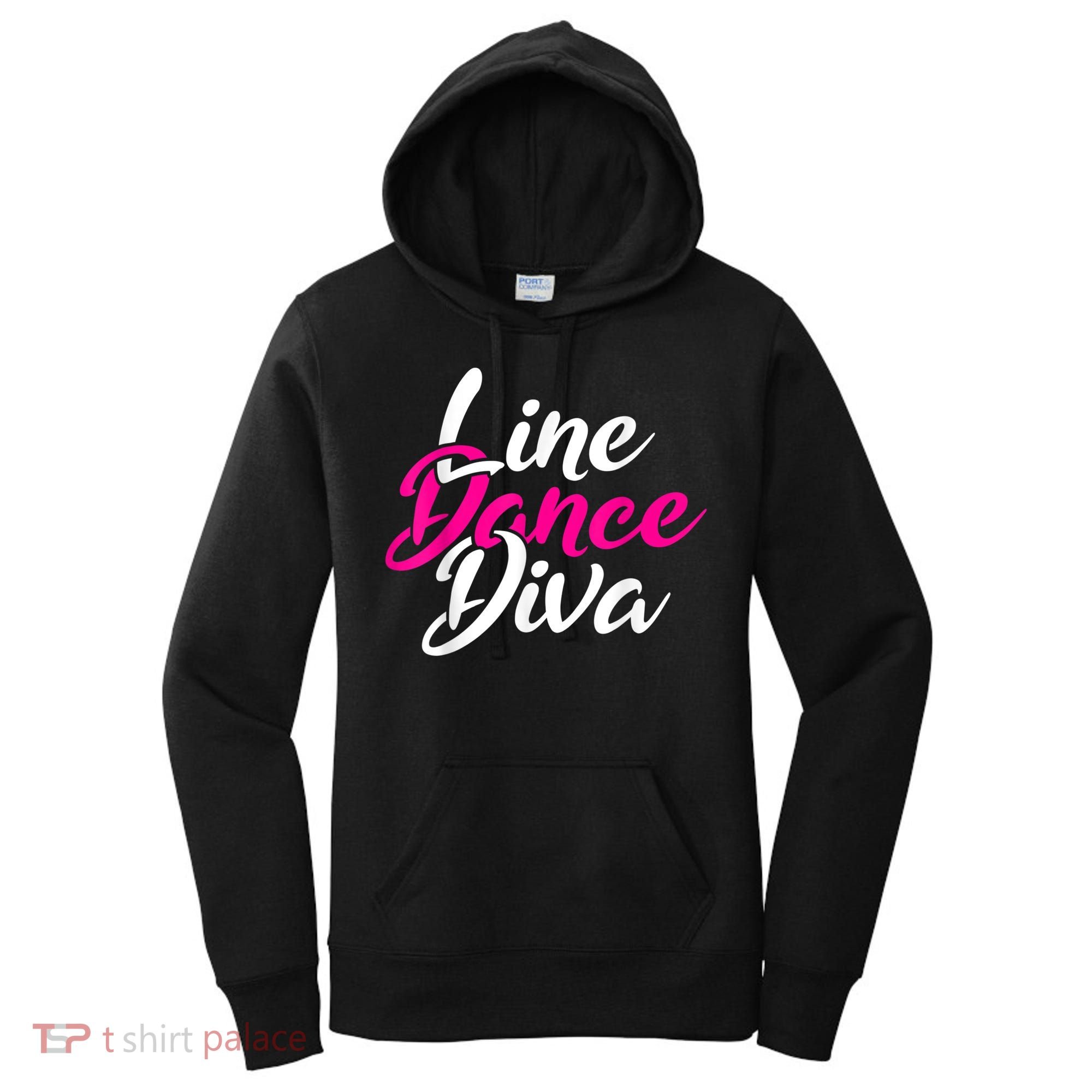 Western Country Line Dancing Diva Women Line Dance Women's Hoodie