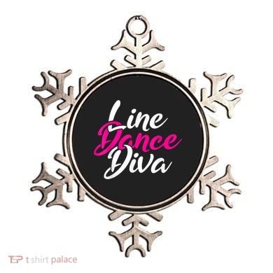 Western Country Line Dancing Diva Women Line Dance Ornament