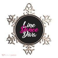 Western Country Line Dancing Diva Women Line Dance Ornament thumb 0