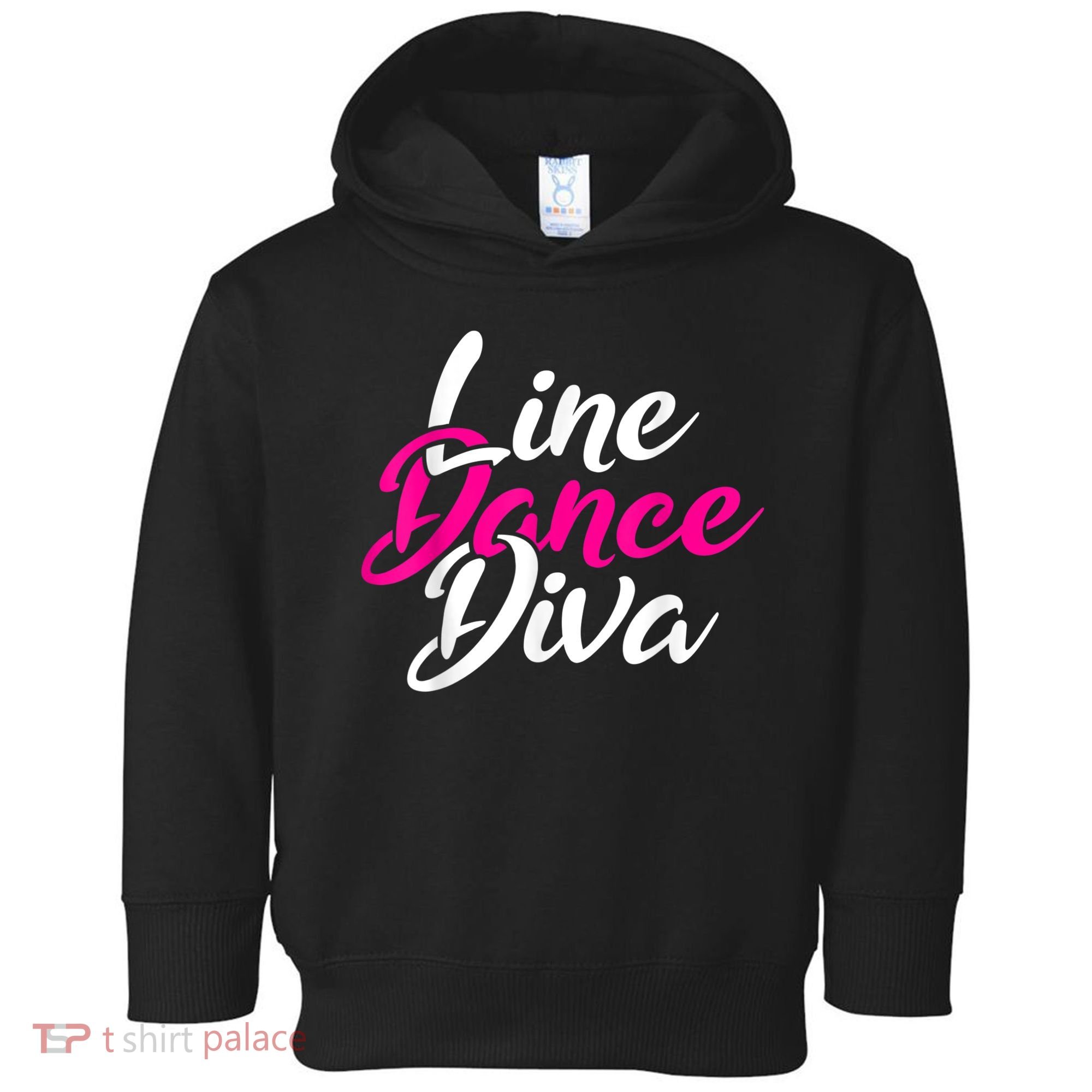 Western Country Line Dancing Diva Women Line Dance Toddler Hoodie