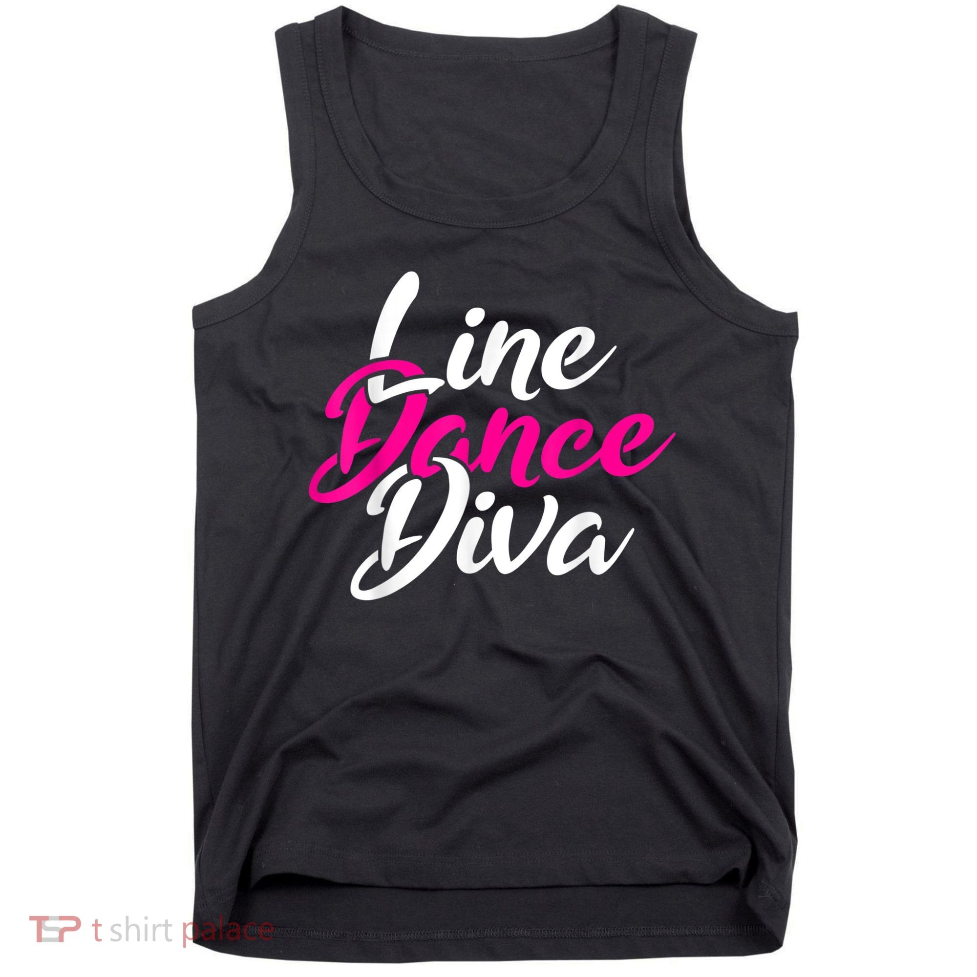Western Country Line Dancing Diva Women Line Dance Tank Top