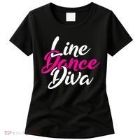 Western Country Line Dancing Diva Women Line Dance Women's T-Shirt thumb 0