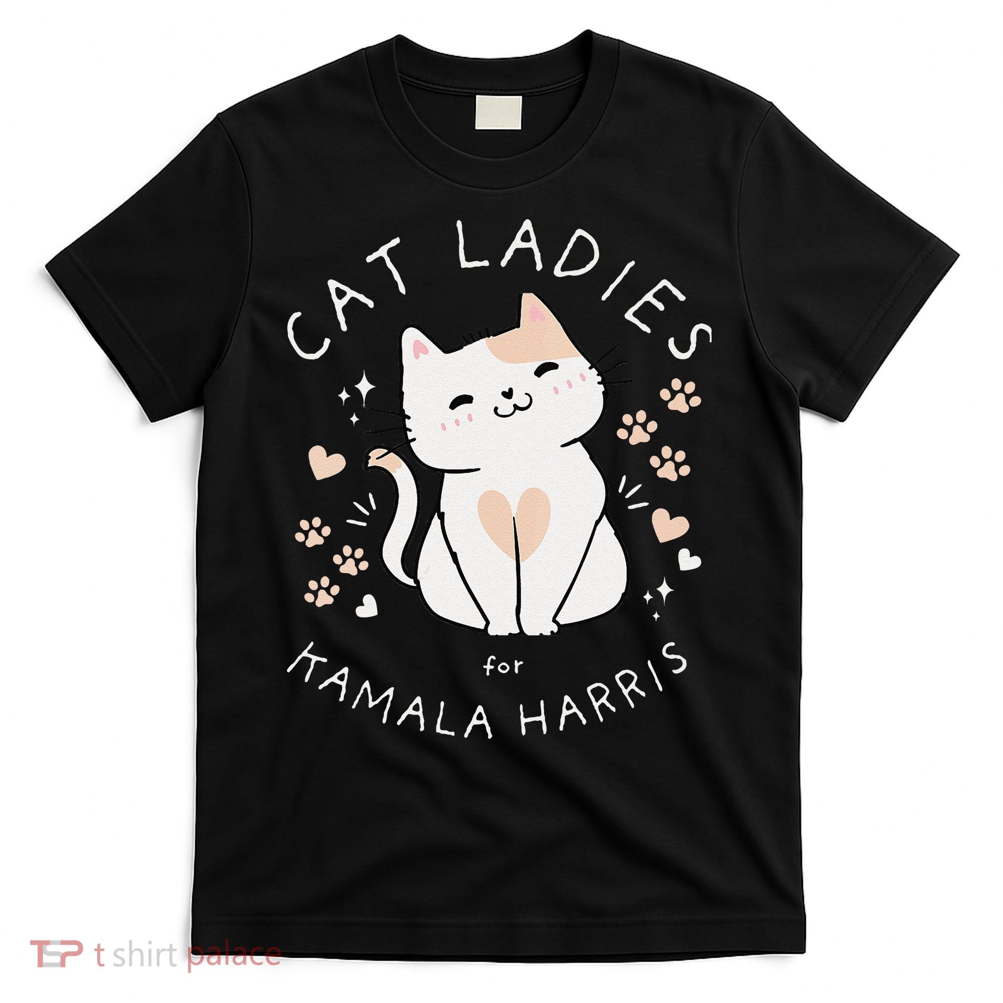 Women Cat Ladies For Kamala Harris Gift T-Shirt
