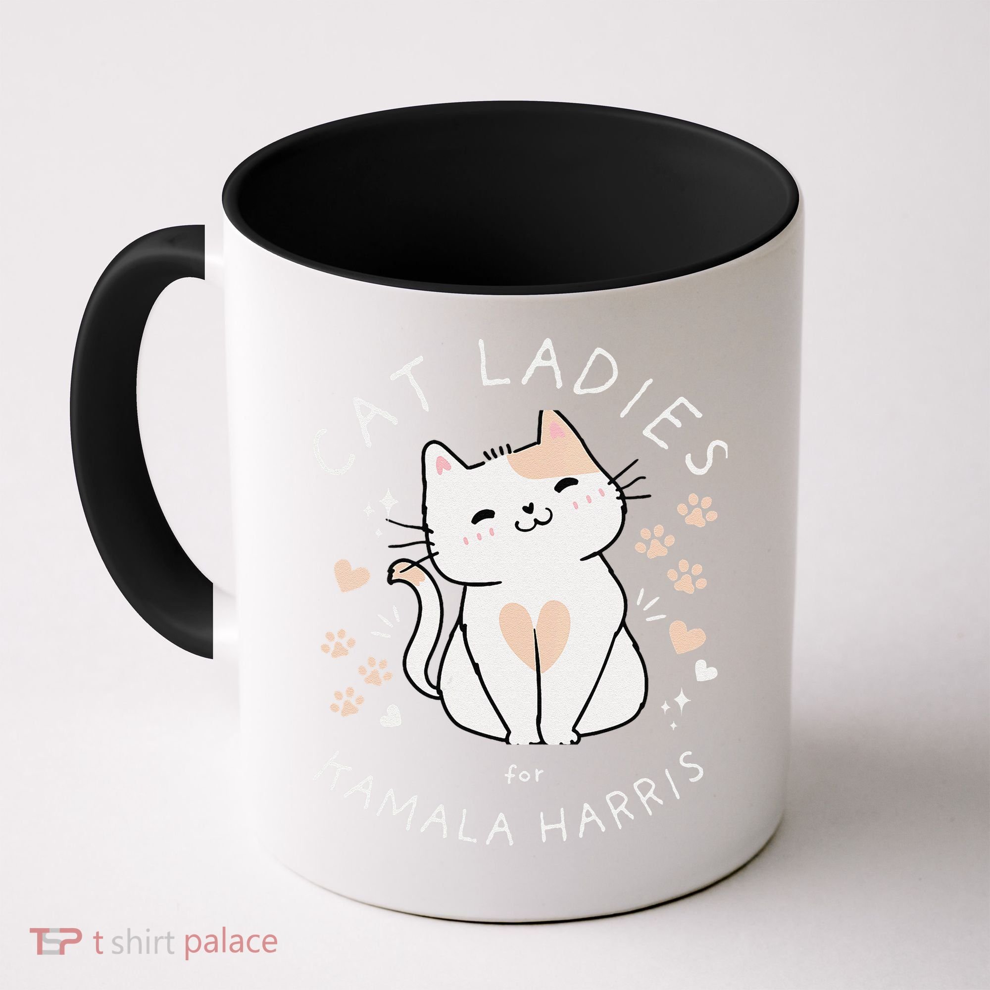 Women Cat Ladies For Kamala Harris Gift Coffee Mug