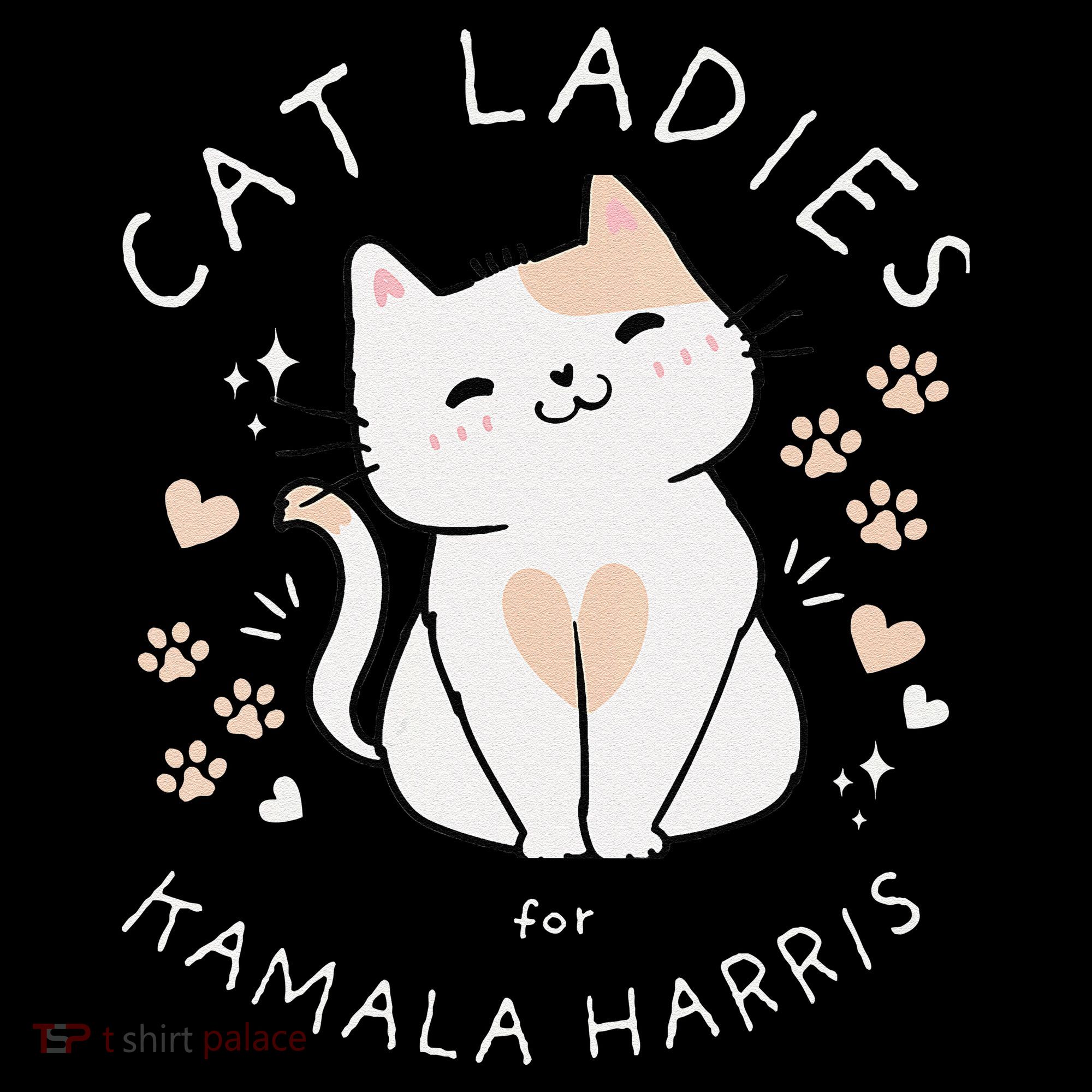 Women Cat Ladies For Kamala Harris Gift Coffee Mug