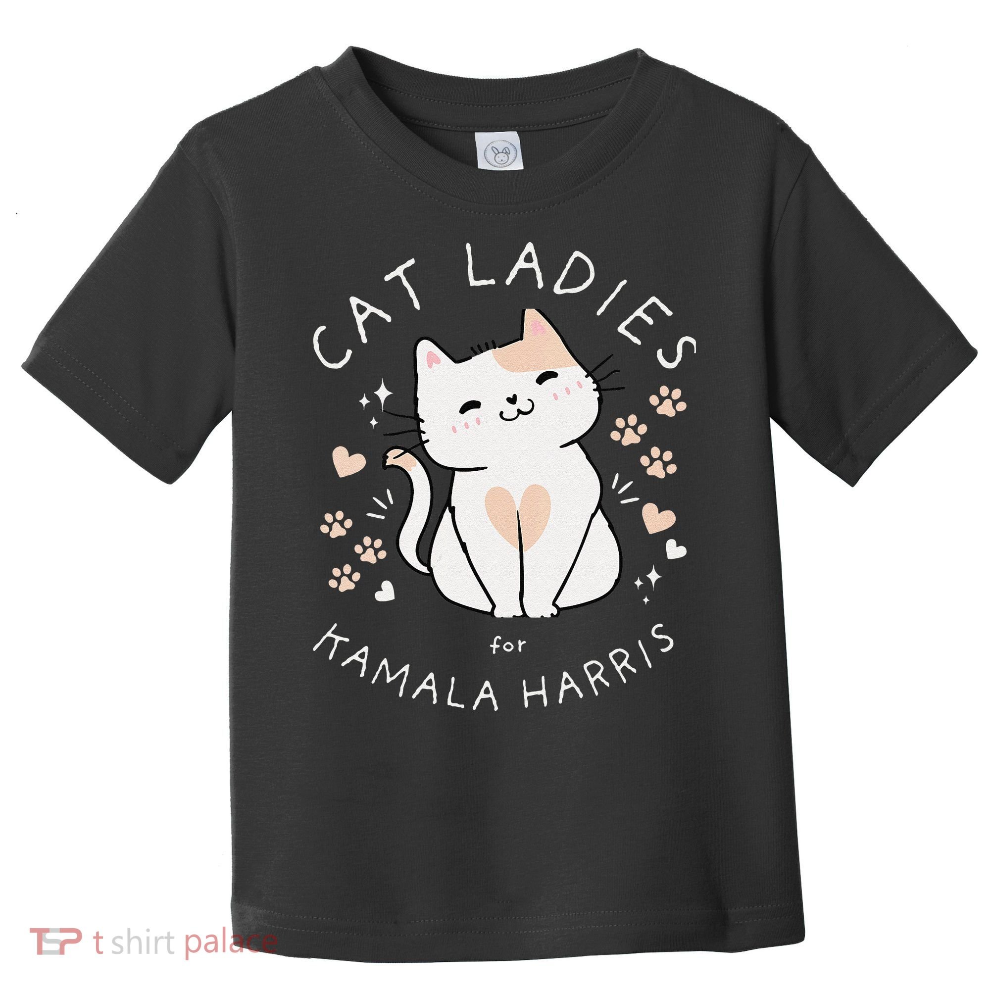 Women Cat Ladies For Kamala Harris Gift Toddler T-Shirt