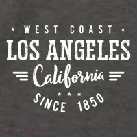 West Coast Los Angeles California Since 1850 Vector Backpack thumb 2