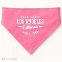 West Coast Los Angeles California Since 1850 USA-Made Doggie Bandana thumb 0