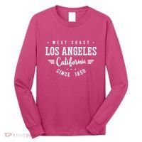 West Coast Los Angeles California Since 1850 Long Sleeve Shirt thumb 0