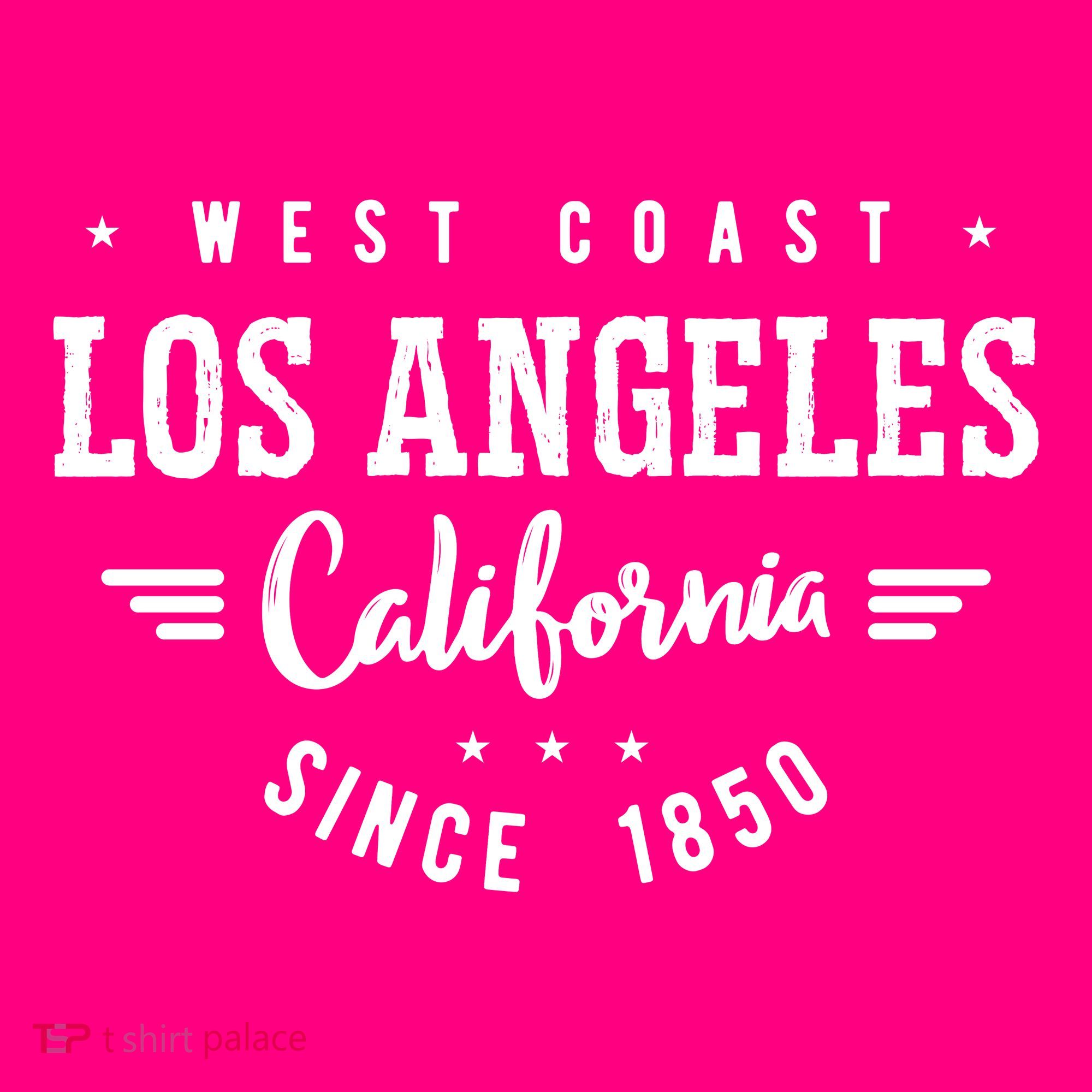 West Coast Los Angeles California Since 1850 Long Sleeve Shirt