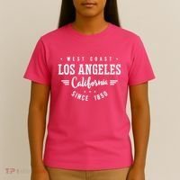 West Coast Los Angeles California Since 1850 T-Shirt thumb 4