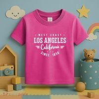 West Coast Los Angeles California Since 1850 Toddler T-Shirt thumb 3