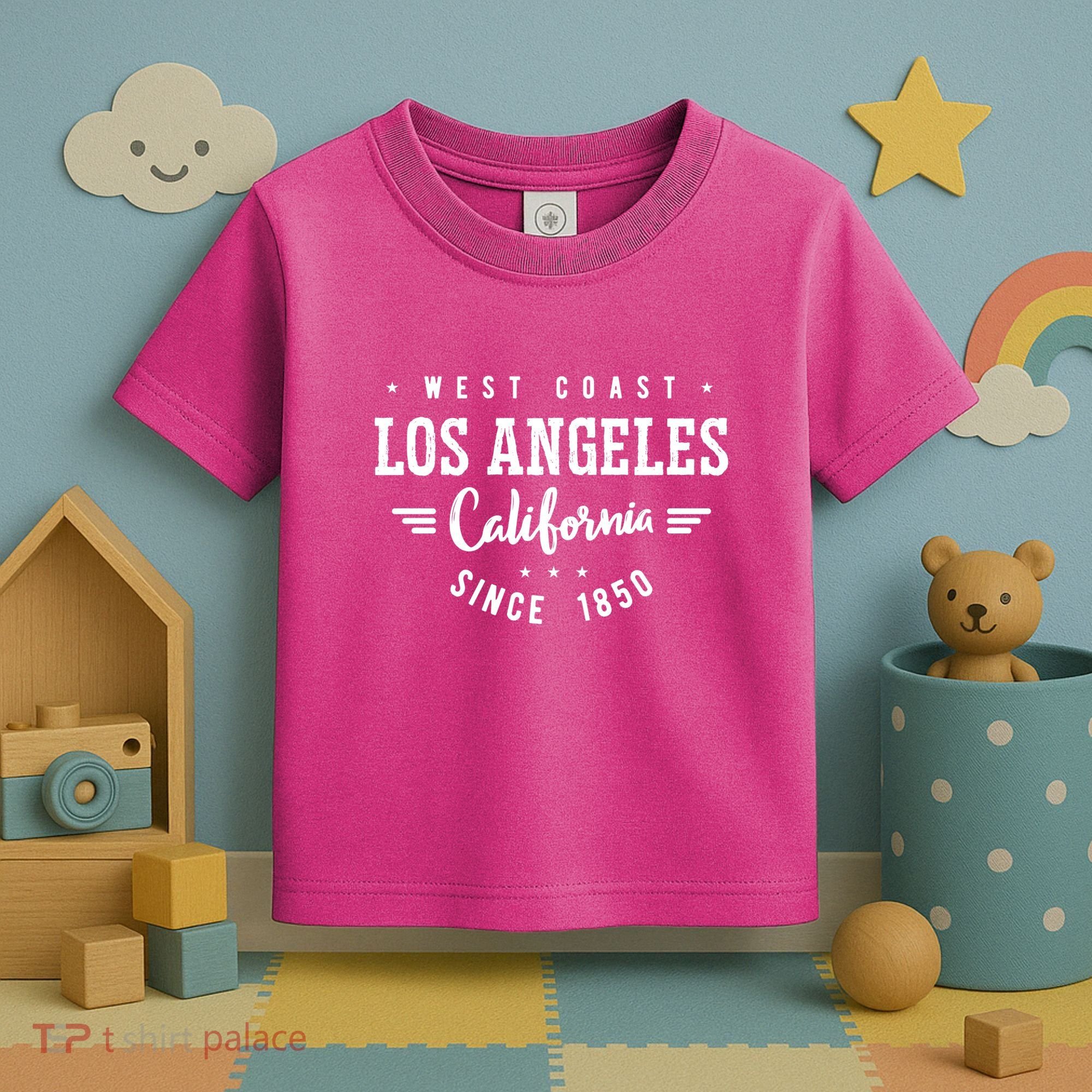 West Coast Los Angeles California Since 1850 Toddler T-Shirt