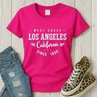 West Coast Los Angeles California Since 1850 Women's T-Shirt thumb 3
